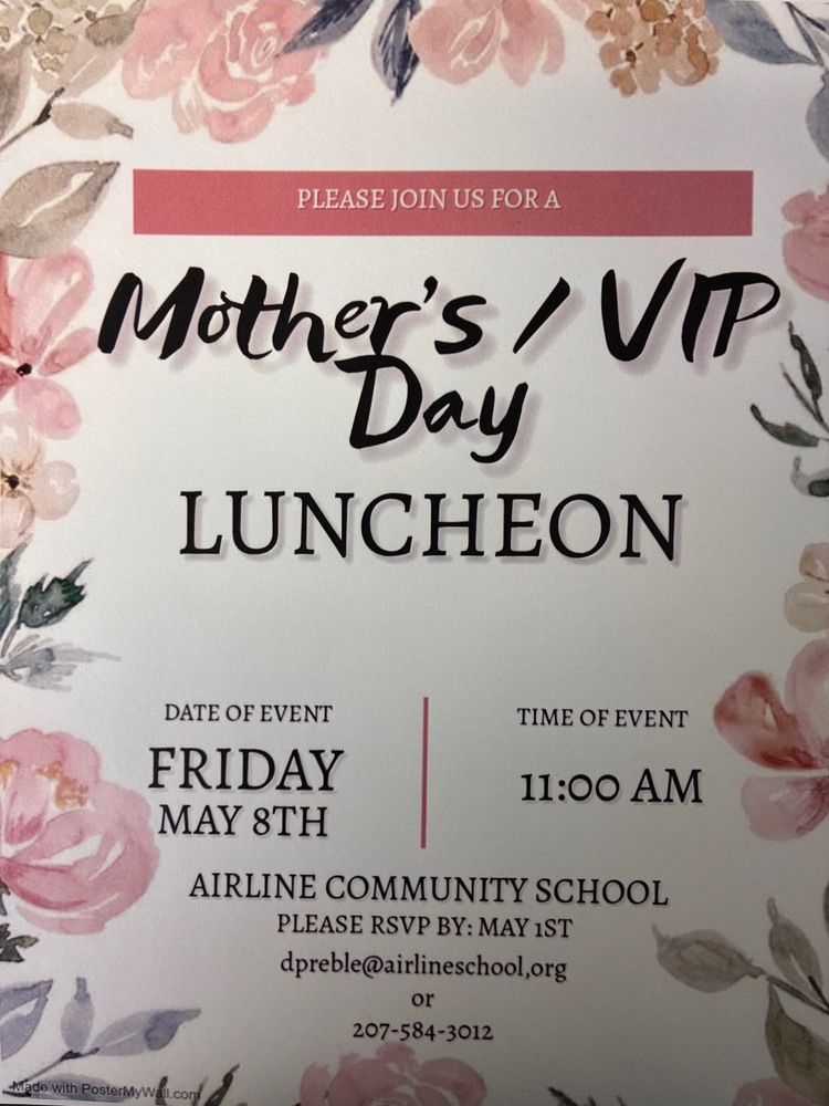 Mother's / VIP Day Luncheon