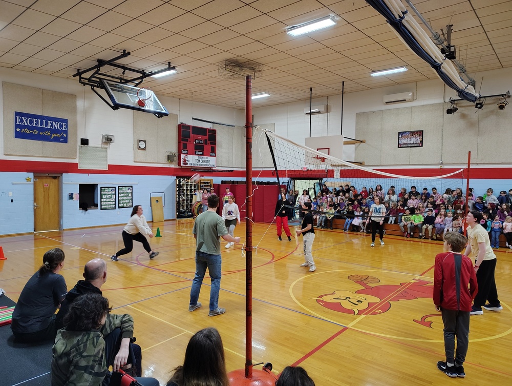 Staff vs Students Volleyball