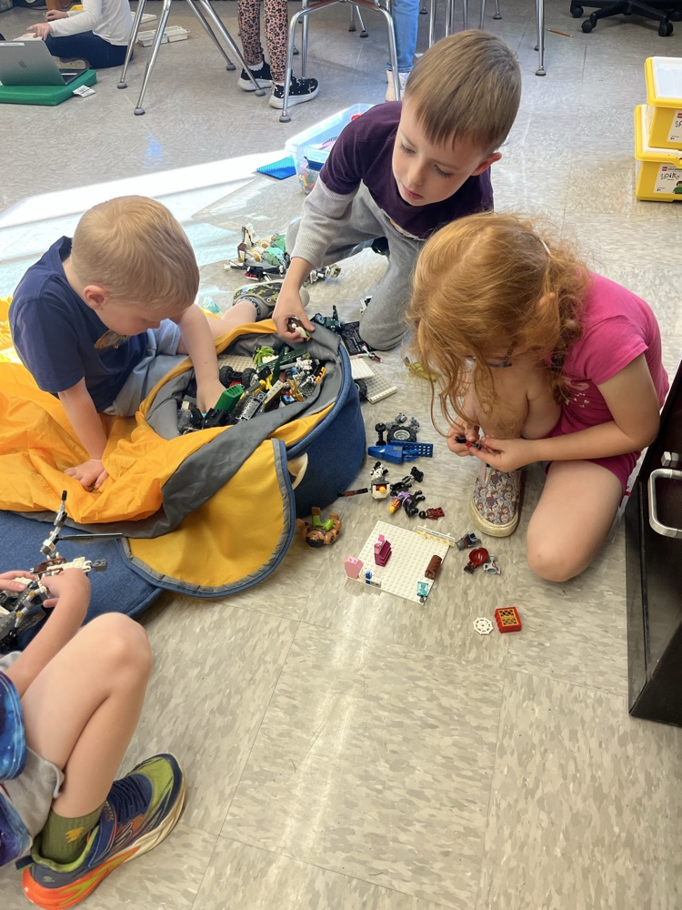 digging for Lego treasure