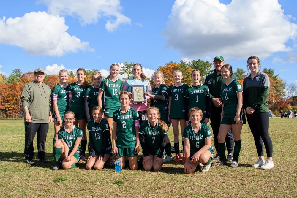 2025 HMS Lady Cougar Soccer Champions