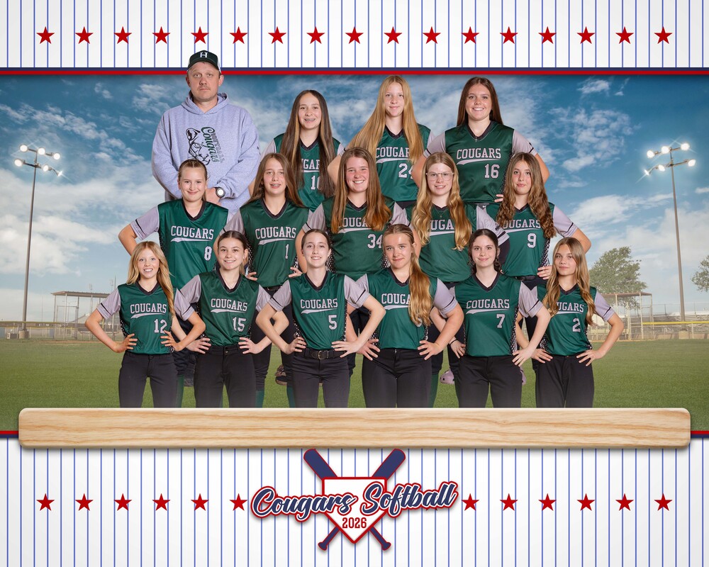 2026 HMS Softball Team