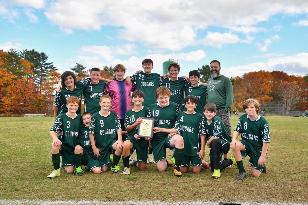 2025 HMS Cougars Soccer Champions