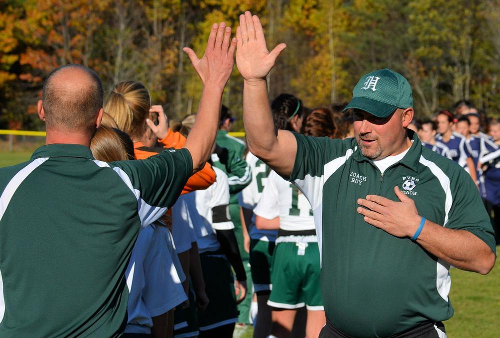 PVHS Soccer Coach Rene Roy