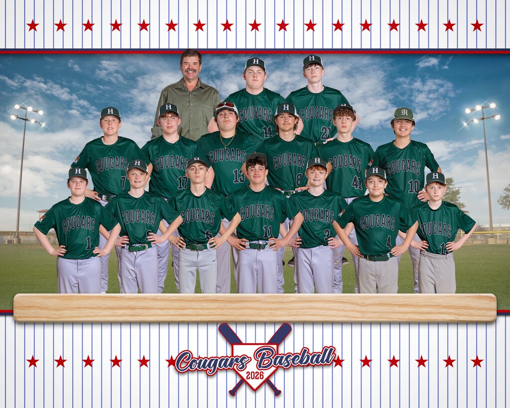 2026 HMS Cougar Baseball