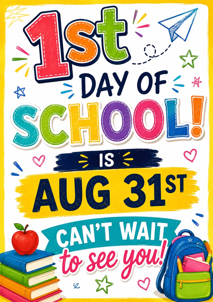 1st day of school 