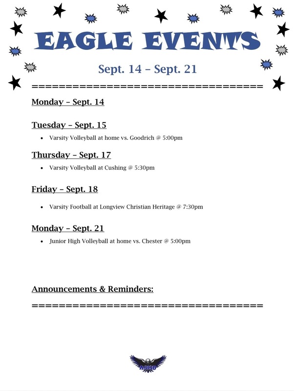 September 9/14-9/21