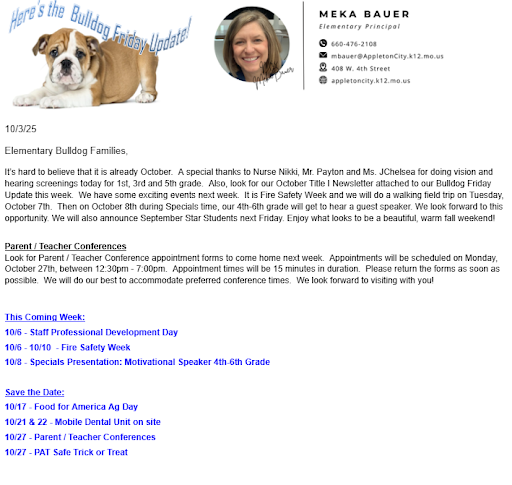 Bulldog Friday 10 03 25