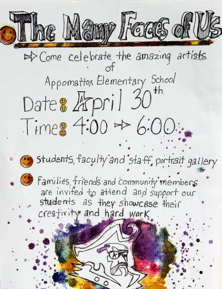 Art gallery by AES students