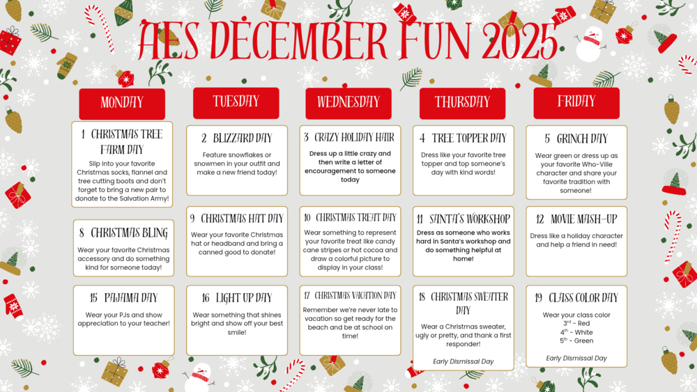 December Fun Calendar