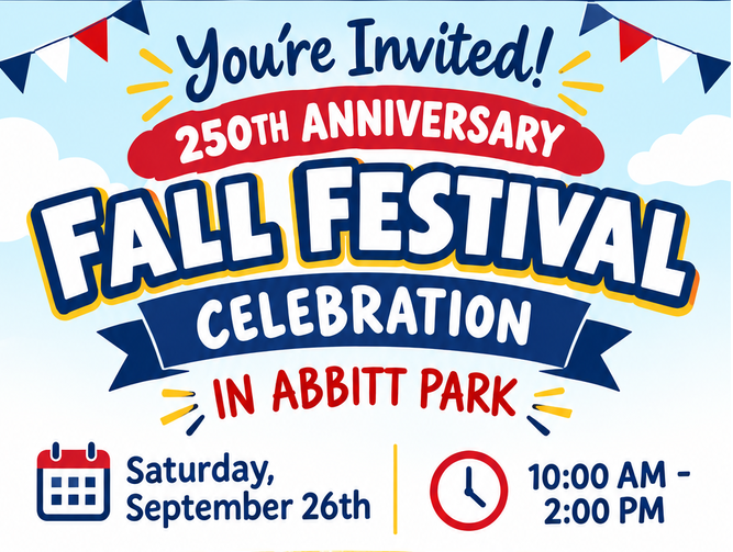250th anniversary Fall Festival