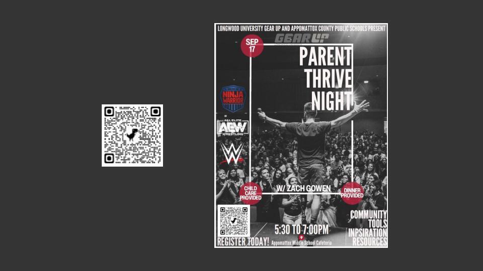 Gear Up - Parent Thrive Night
