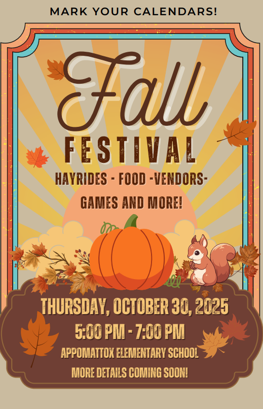 AES Fall Festival: Oct. 30th