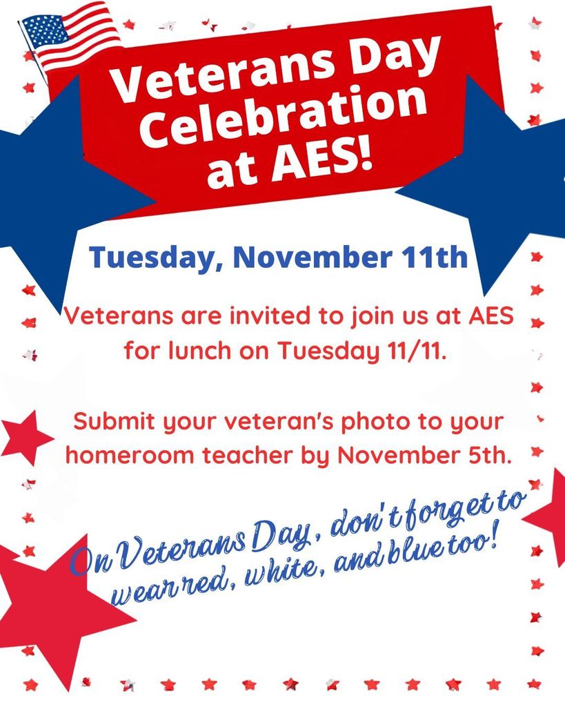 AES Veterans Day Lunch