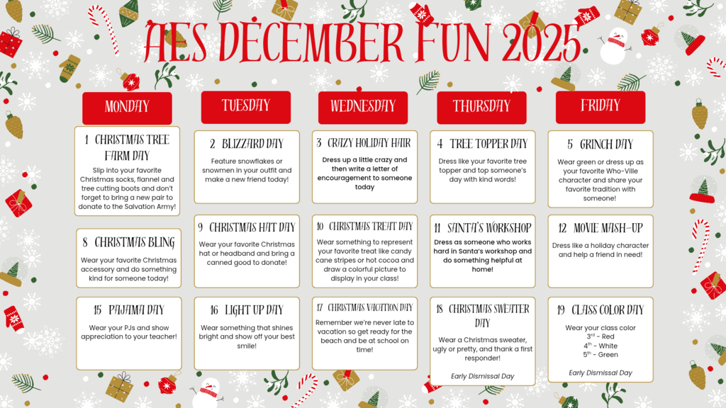December Fun Calendar