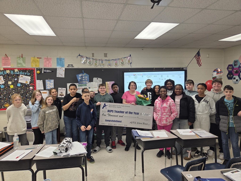 AMS Teacher of the Year and ACPS Division Teacher of the Year - 2025-2026