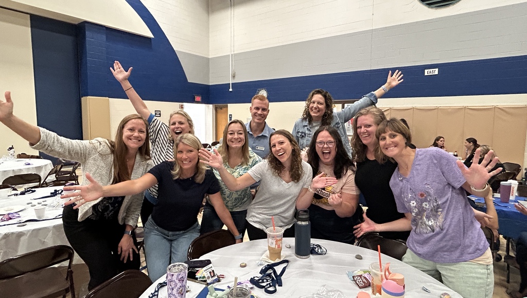 Group of staff smiling together