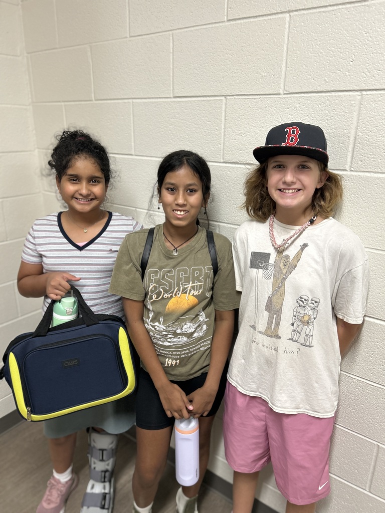 Students posing for a photo.