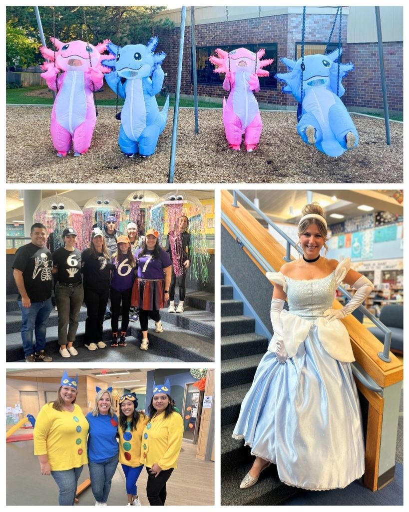 Staff photos for Halloween