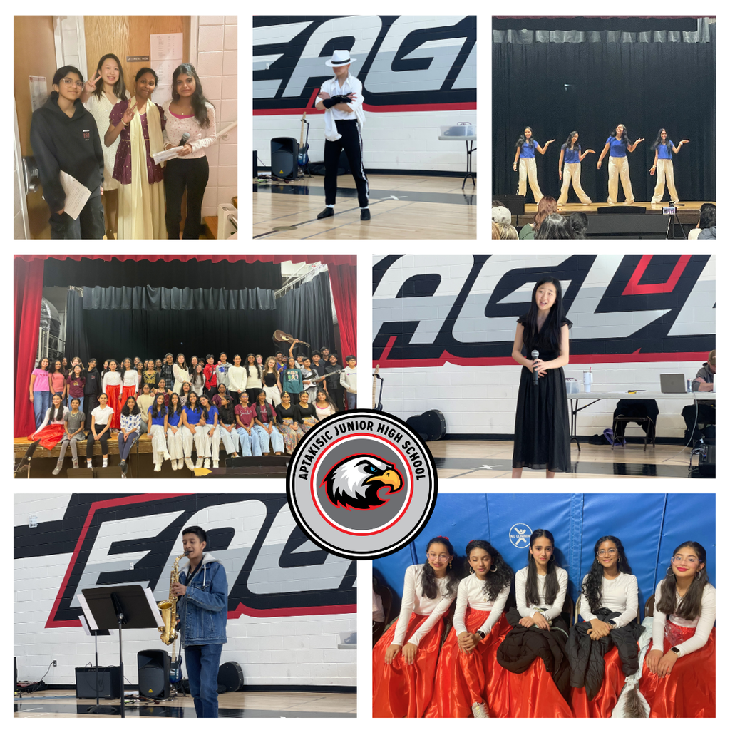 Image of students performing at the AJHS Mosaic Event.