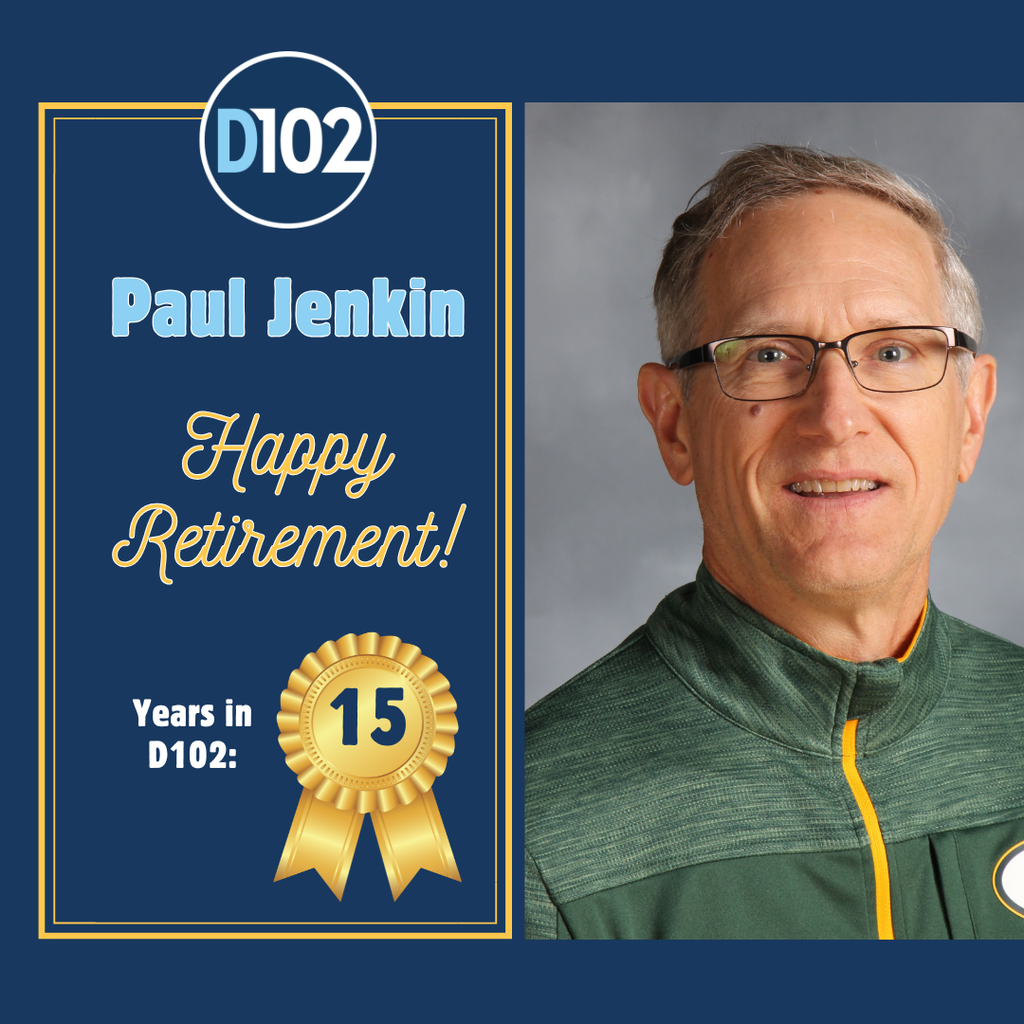 Paul Jenkin Retirement photo.