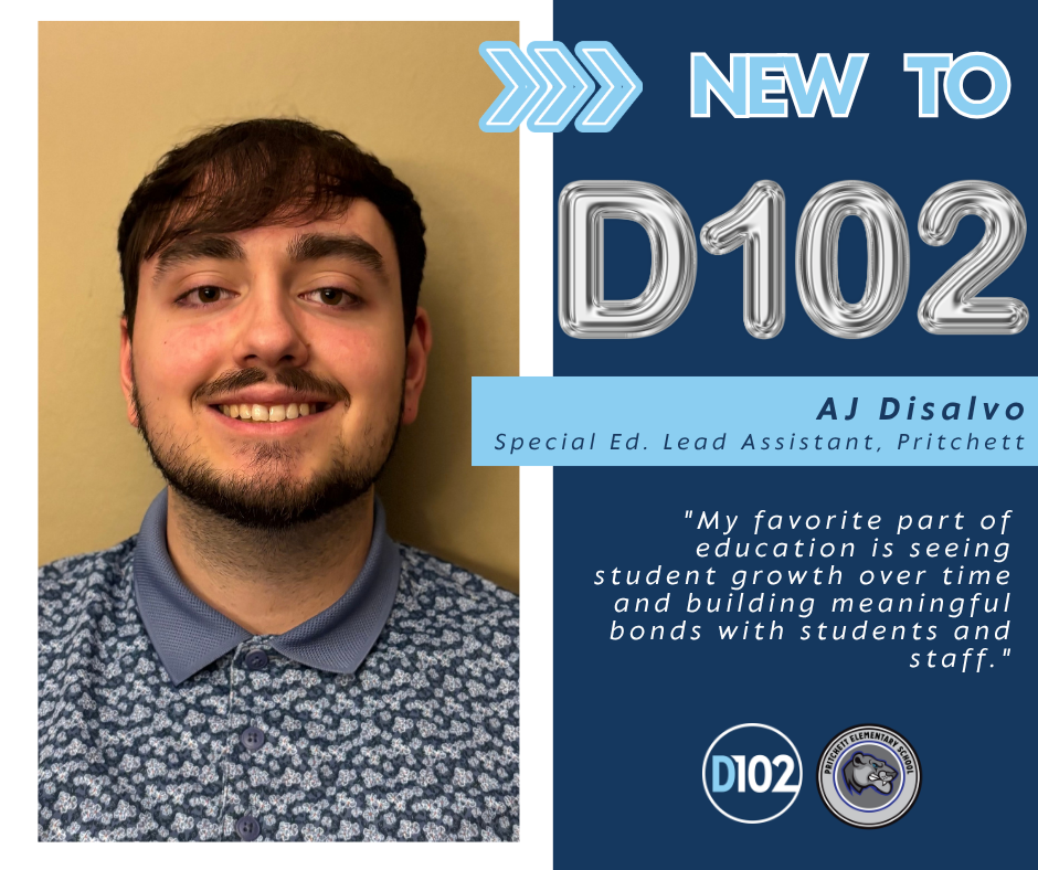 AJ DiSalvo new staff feature.