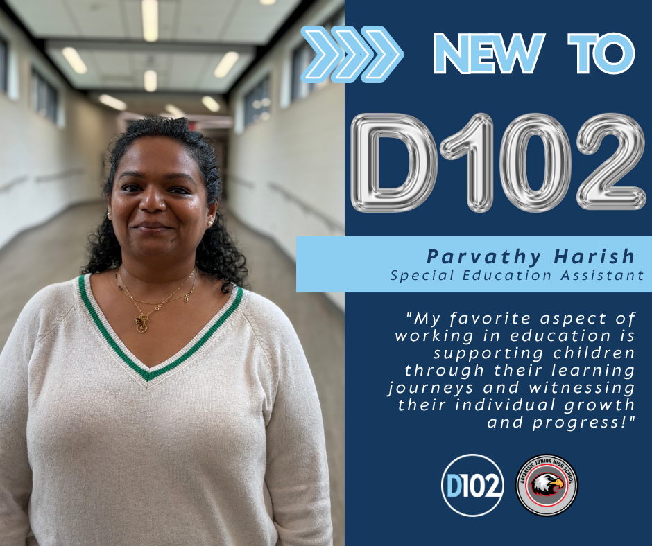Parvathy New Staff Bio