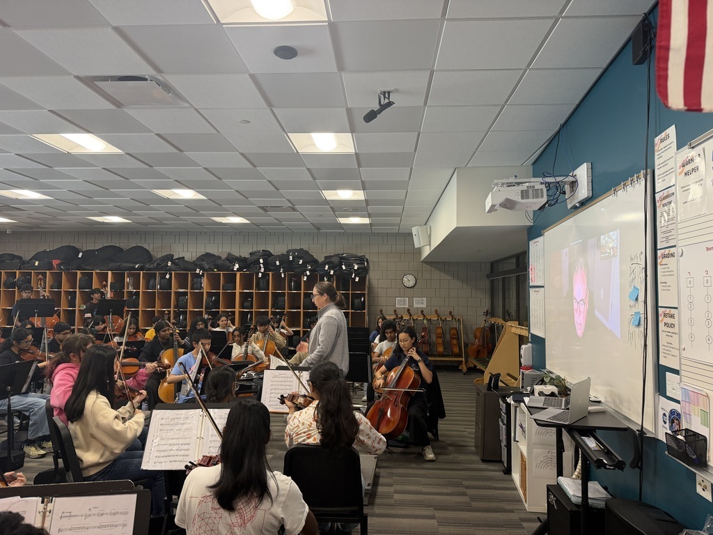 Teacher leading the group