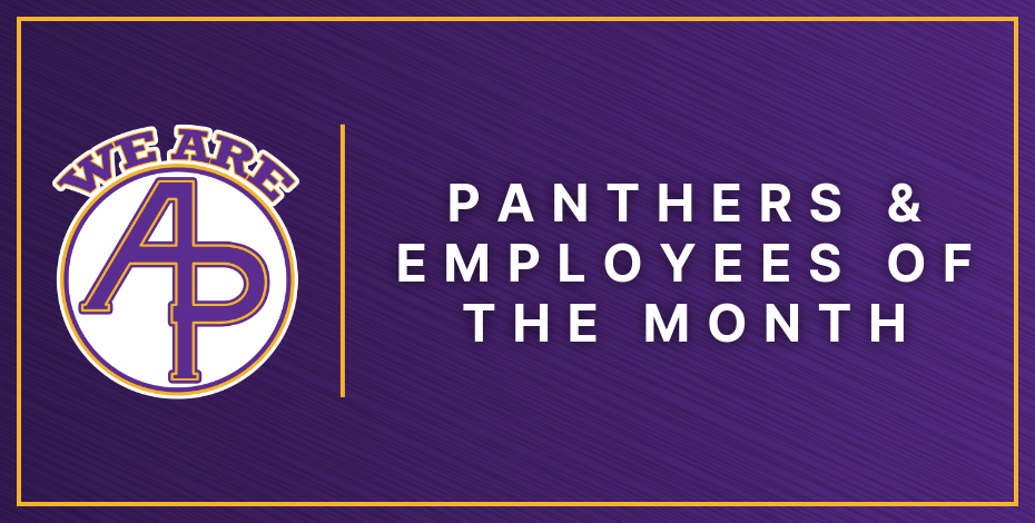 Panthers and Employees of the Month
