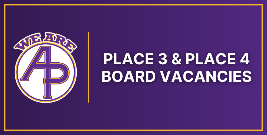 Place 3 and Place 4 Board Vacancies