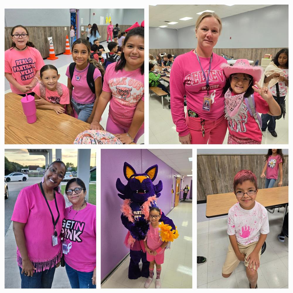 Pink Out! Kick Cancer to the Curb. Wear pink.