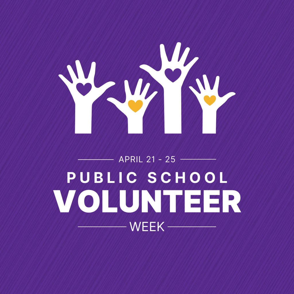 April 21-25 Public School Volunteer Week