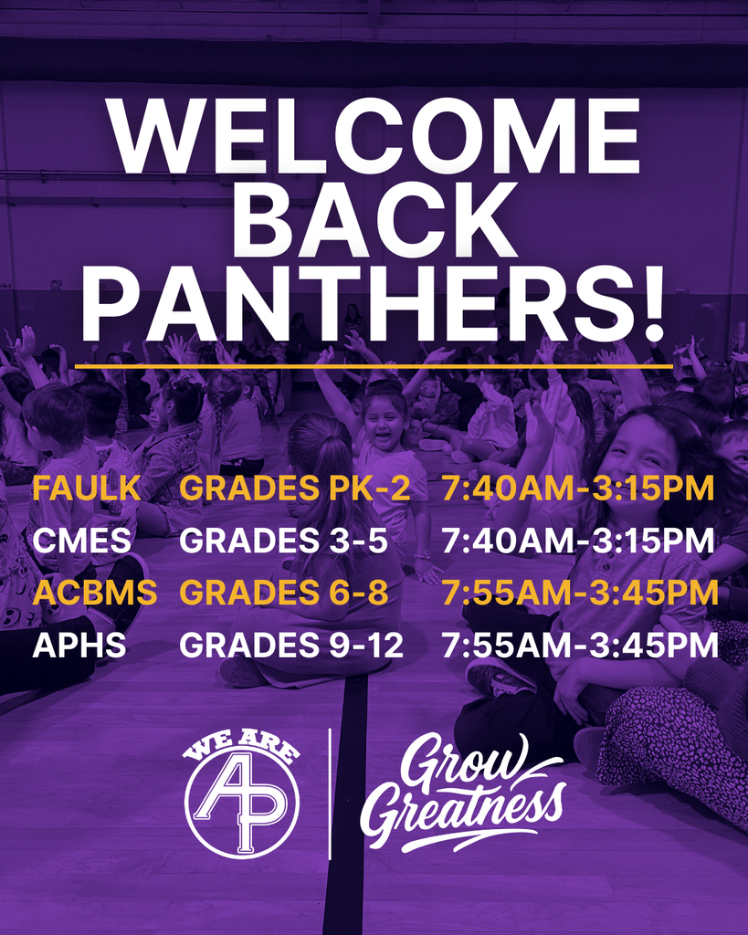 Welcome Back Panthers!