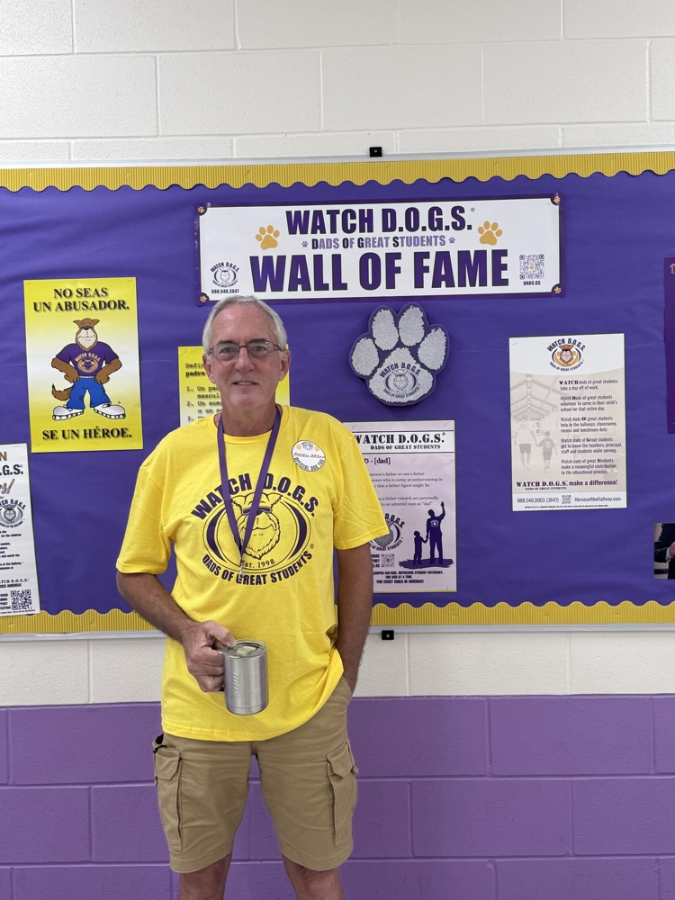Our first Watch DOGS volunteer