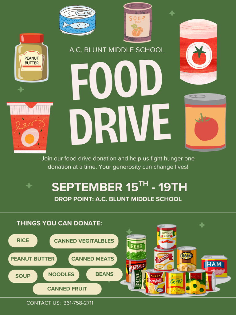 ACBMS Food Drive