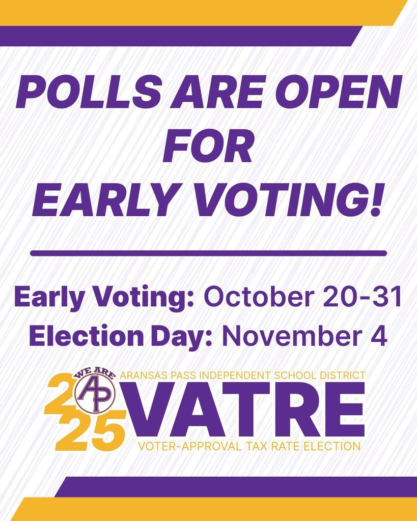 Polls are Open for Early Voting!