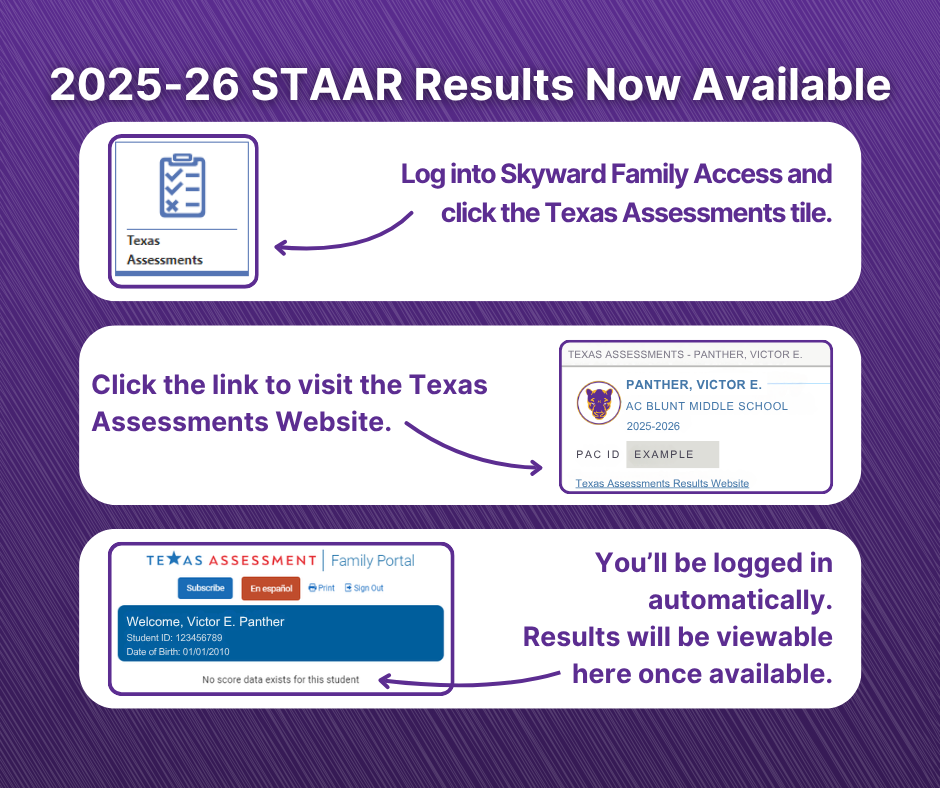 Access Your Child's STAAR Results Through Skyward!