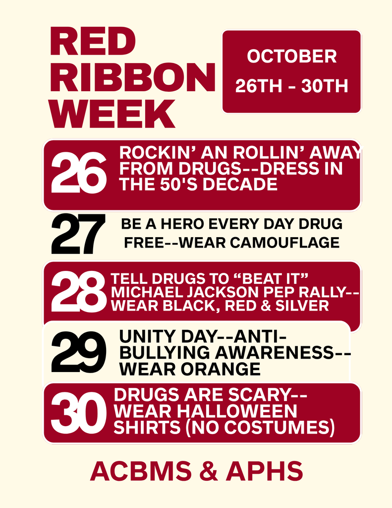 26-27 Red Ribbon Week