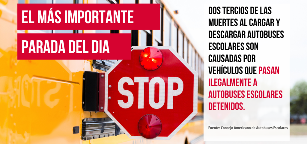 school bus stop sign in spanish