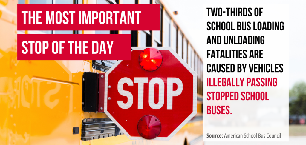 school bus stop sign