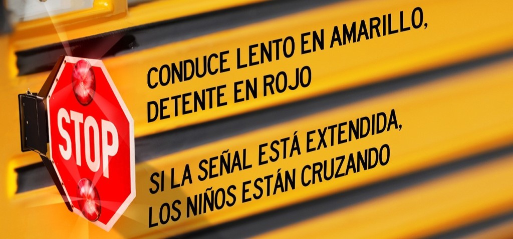 school bus stop spanish