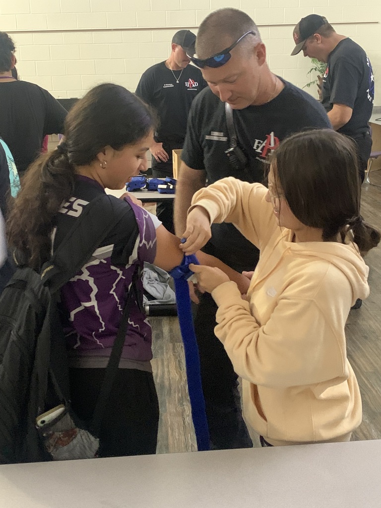 group of 48 students attend training in a library