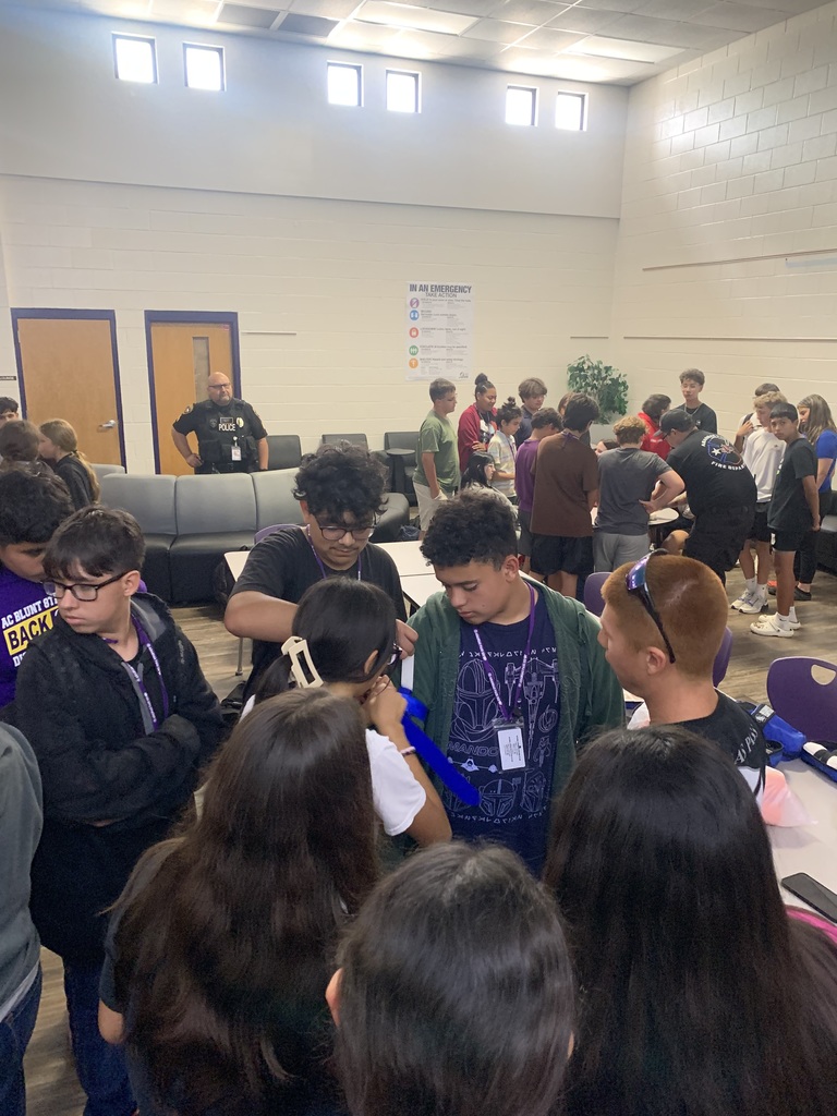 group of 48 students attend training in a library