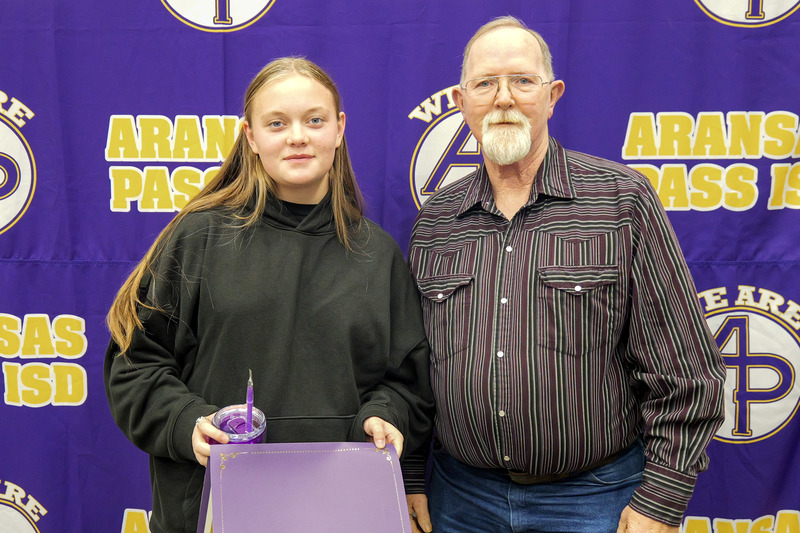 student receiving an award