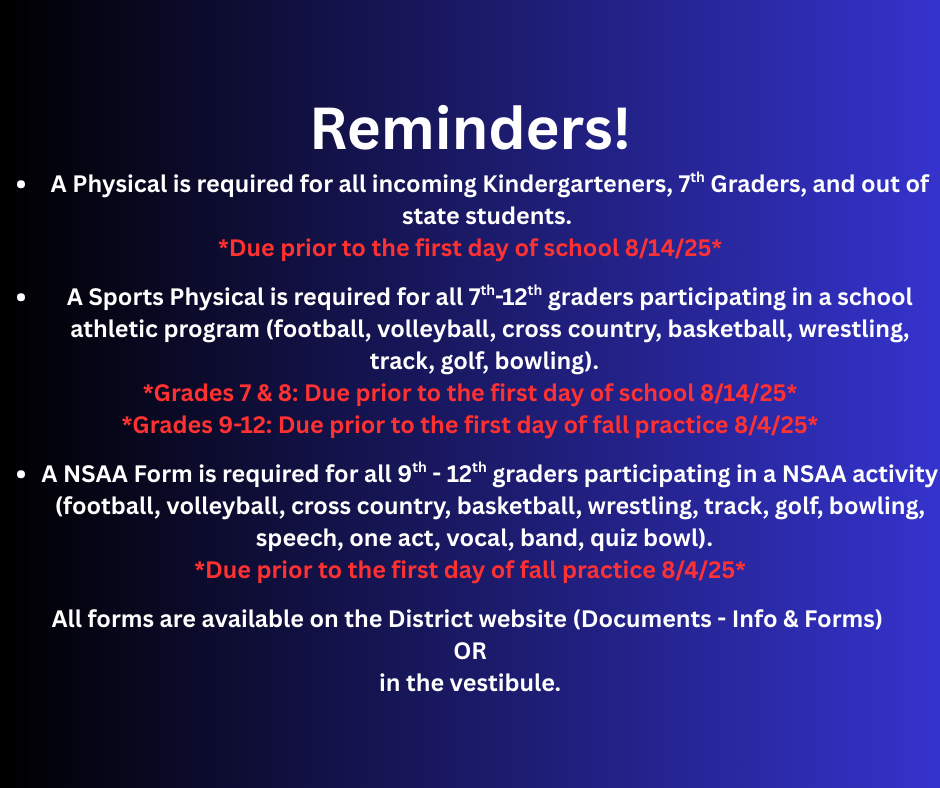 REMINDER!