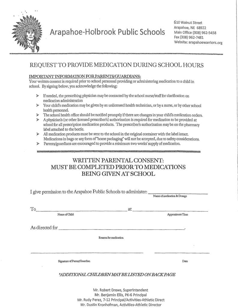 Medication Form