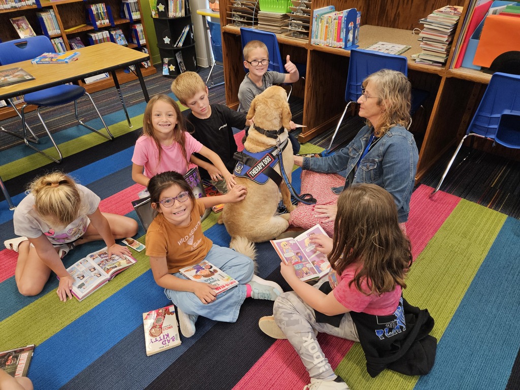Winnie and students