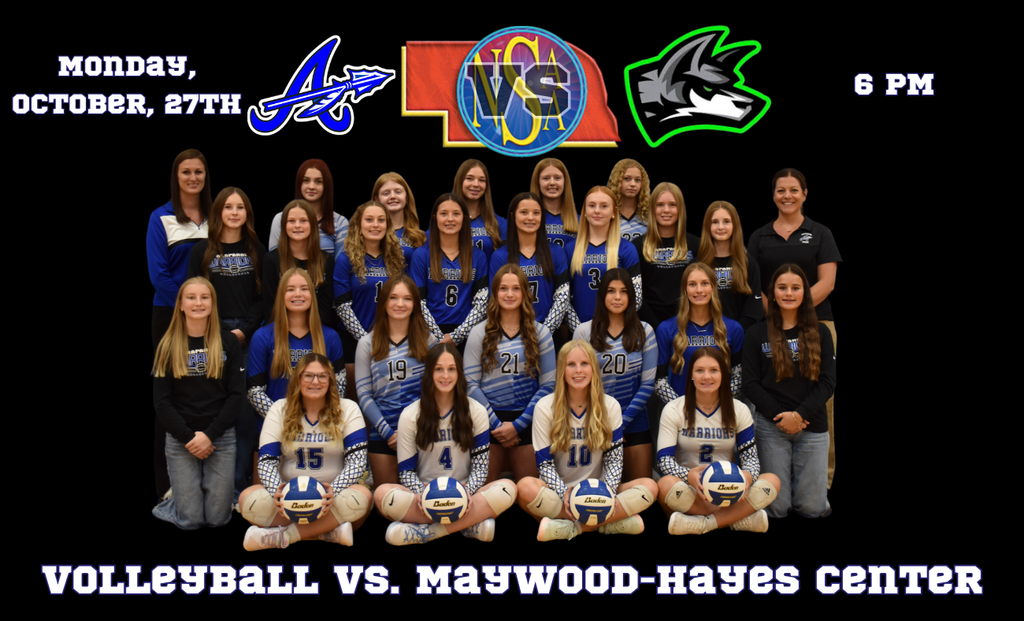 subdistrict volleyball vs. maywood hayes center on monday at 6pm