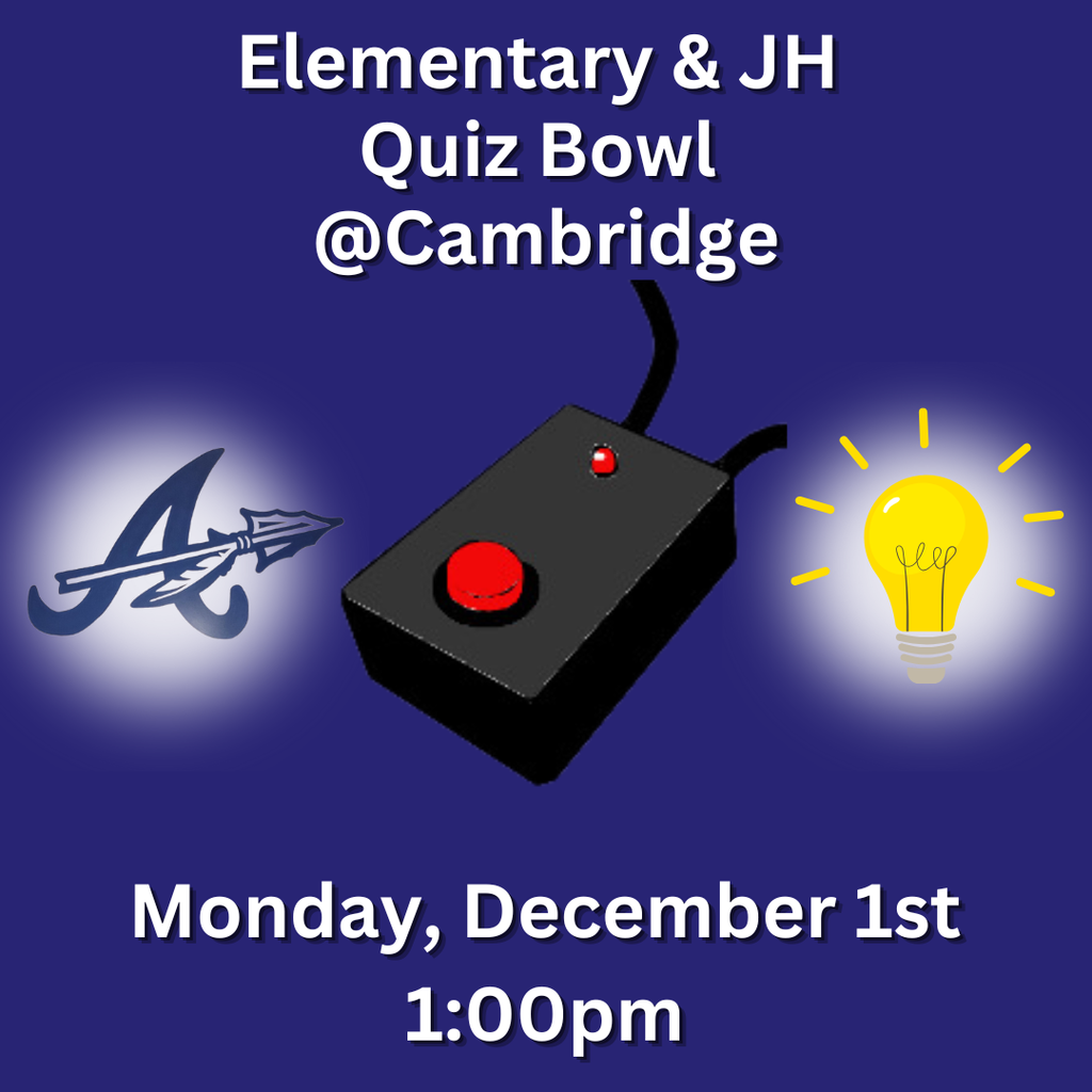 elementary and jh quiz bowl at cambridge