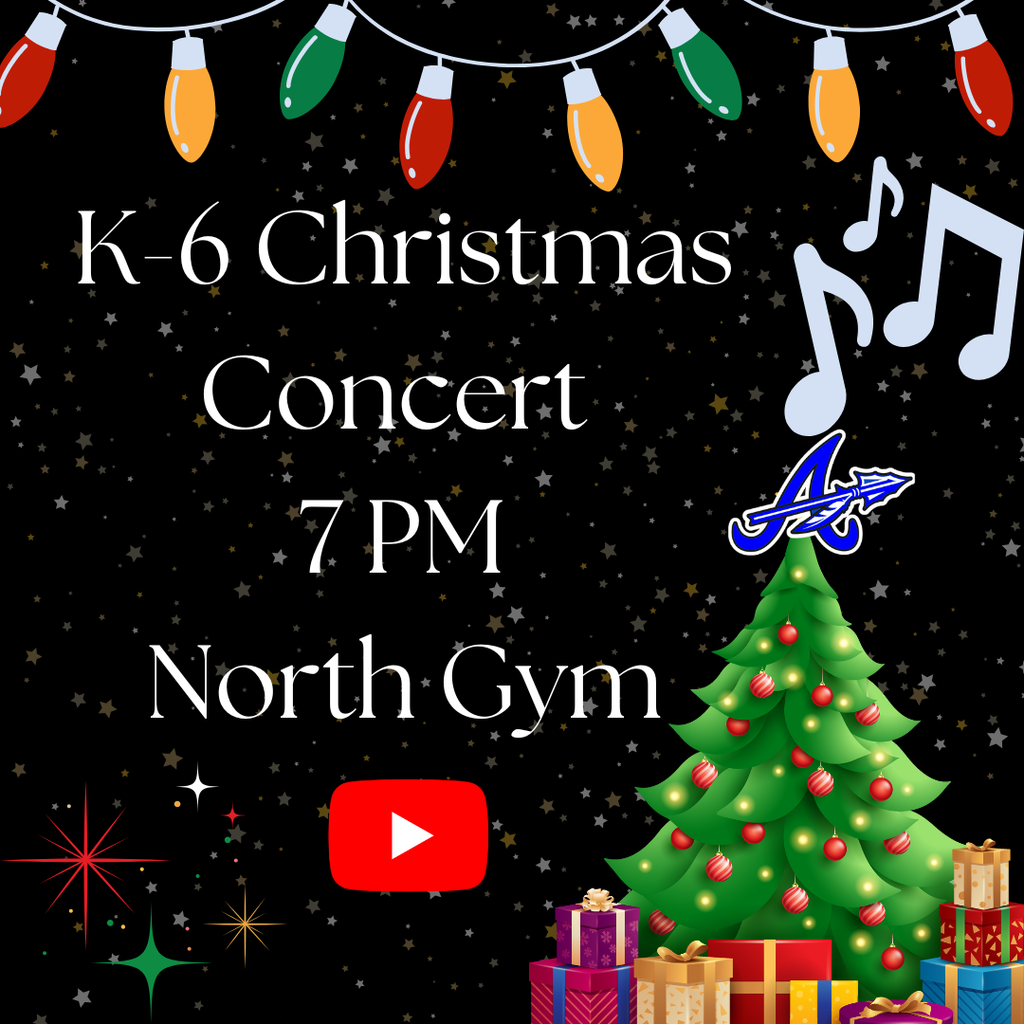 k-6 christmas concert - thursday december 12th