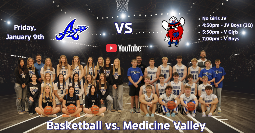 girls and boys basketball vs. medicine valley - friday